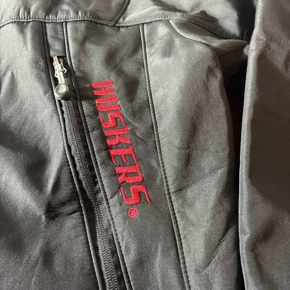 Nebraska Huskers Campus Specialties Black Men's Jacket Size Large
